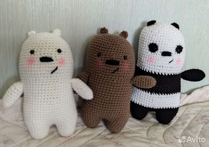 Медведи (3 шт)