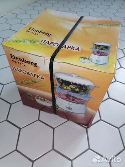 Пароварка Elenberg BV-7152 новая