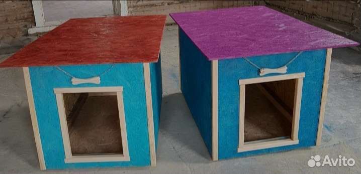 Будка домик конура для собак и кошек