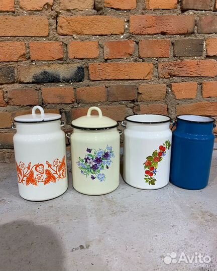 Бидон эмалированный