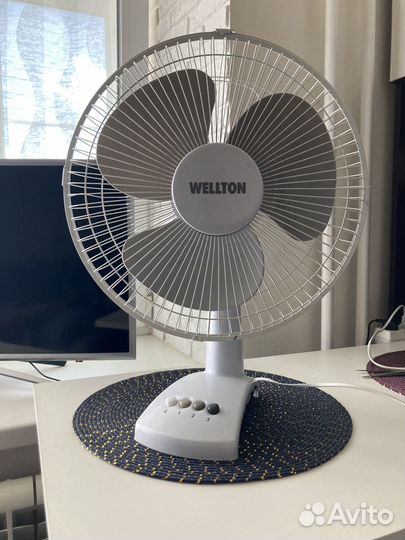 Вентирятор настольный Wellton