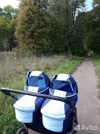 Коляска для двойни 2 в 1