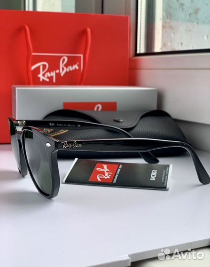 Очки ray ban hexagonal зеленые