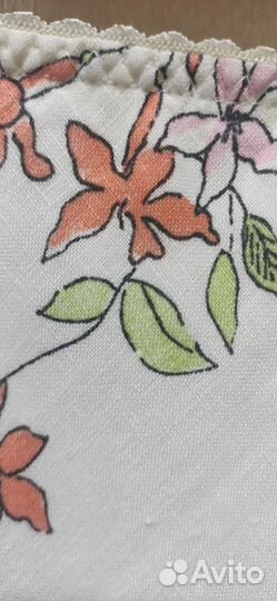 Летняя юбка хлопок, лен 46-48