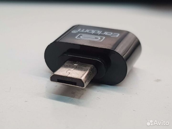 Фирменный OTG Адаптер (Монолит) microusb на USB