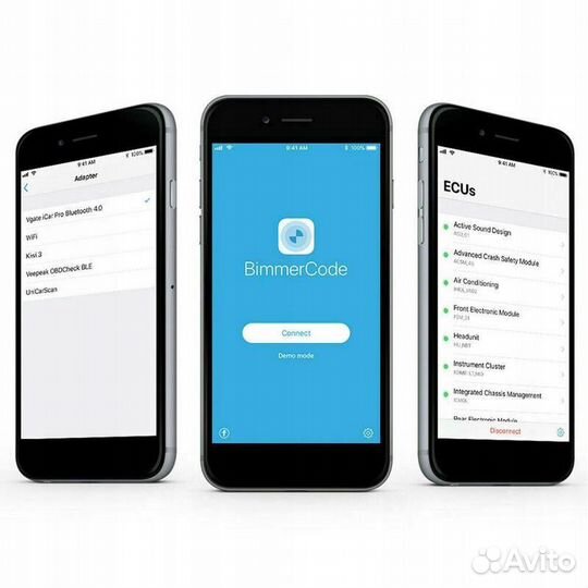 Vgate vLinker BM+ v2.2 (BLE+Bluetooth 4.0) для BMW