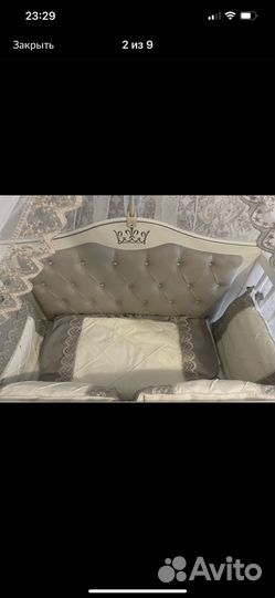 Постельное белье в детскую кроватку