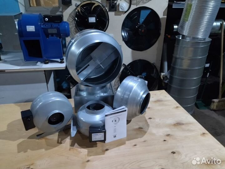 Вентилятор вытяжной канальный