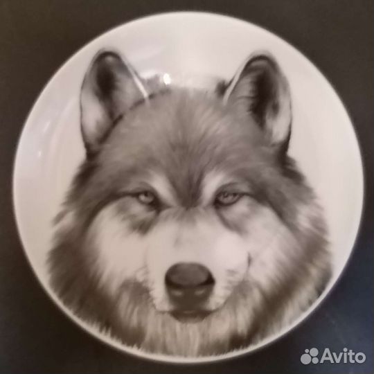 Тарелки #волк