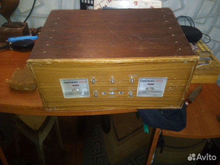 Наверно усилитель времён СССР