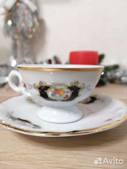 Кофейная пара фирмы Bernadotte, 6 шт, новые