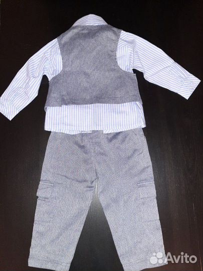 Костюм тройка рост 80