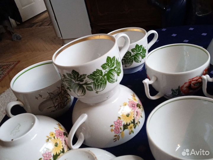 Чашки Дулево, Вербилки