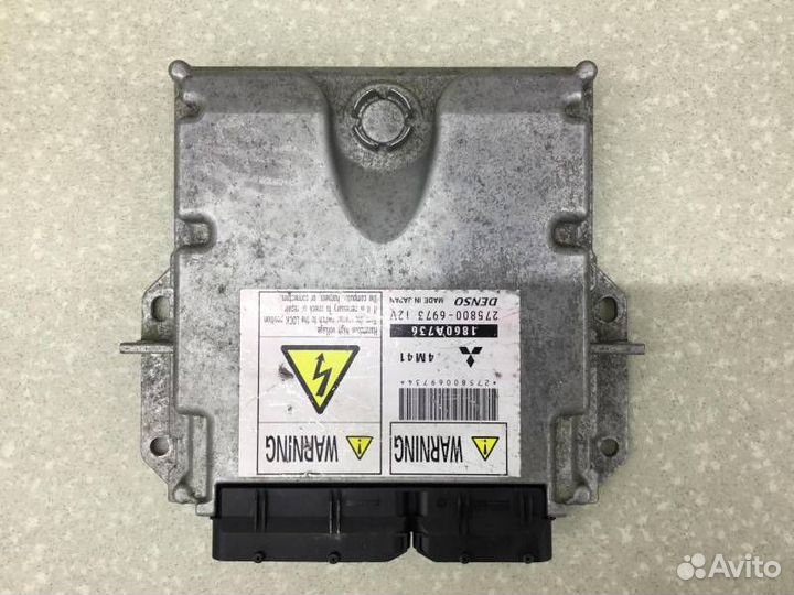 Блок управления двигателем, Mitsubishi Pajero/Montero (V8, V9) 2007 1860A736