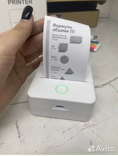 Портативный мини принтер