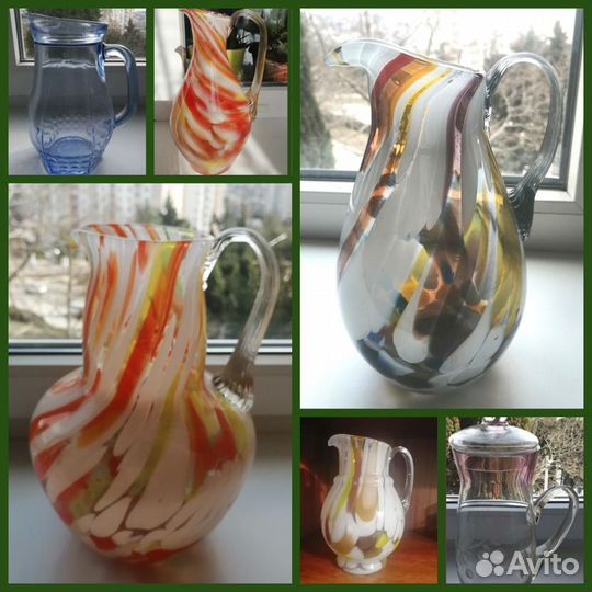 Кувшин стекло СССР