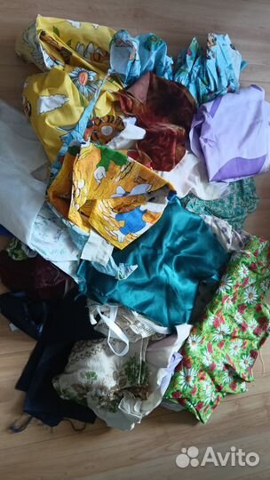 Ткани, наполнитель, пяльца