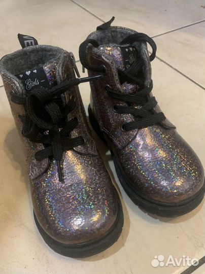 Ботинки для девочки 24 25