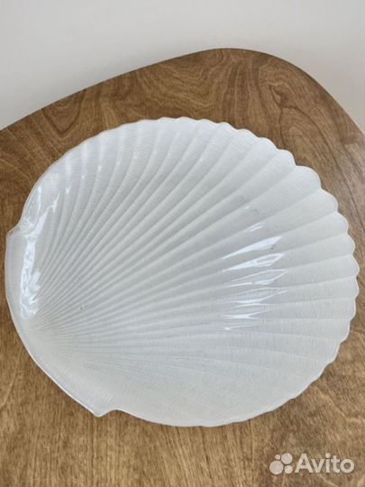 Винтажная тарелка ракушка франция