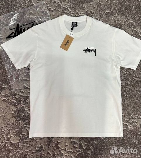 Футболка Stussy Low Tide White оригинал