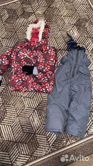 Зимний костюм для девочки