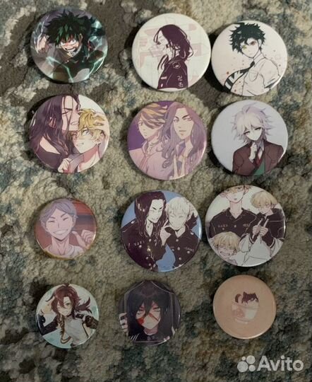 Аниме значки