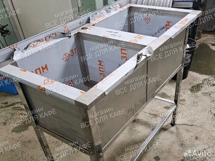 Мойка из нержавейки двойная