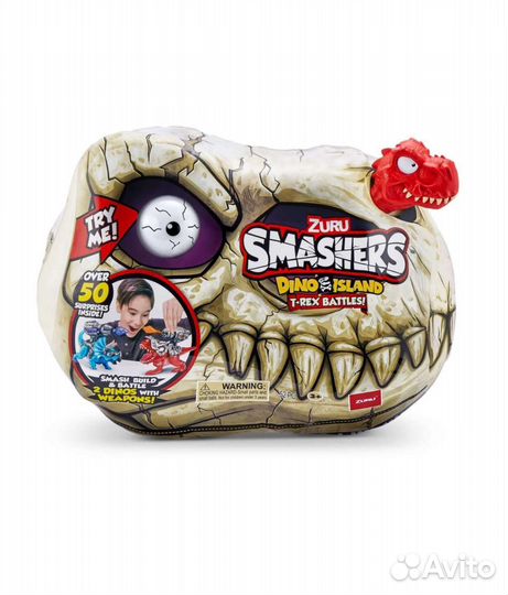 Набор игровой Smashers битва динозавров 74102