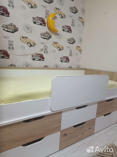Детская кровать от 3 лет с матрасом бу
