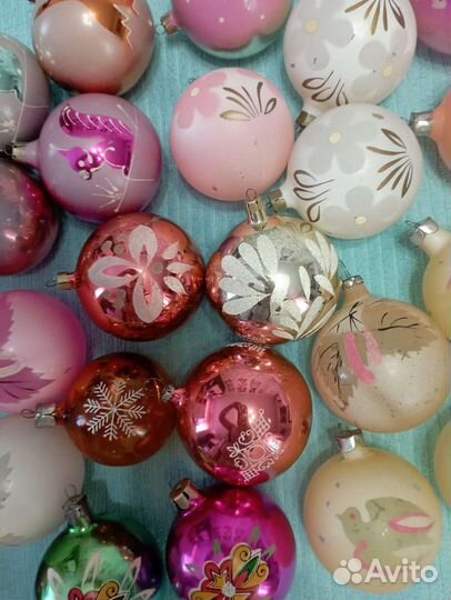 Елочные игрушки СССР