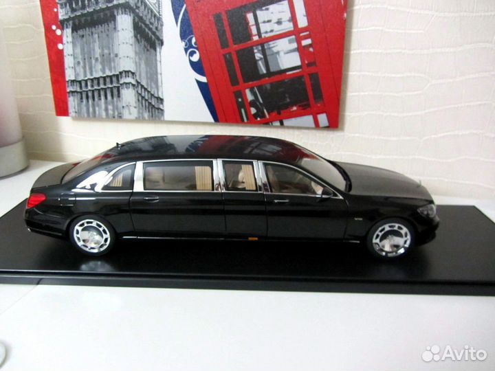 Mercedes Maybach W222 S 600 Pullman X222 2016 blac