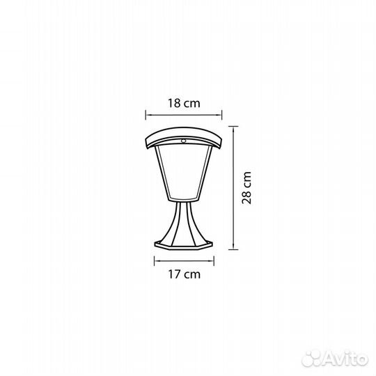 Уличный фонарь Lightstar Lampione 375970