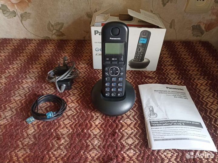Стационарный телефон Panasonic KX-TGB210