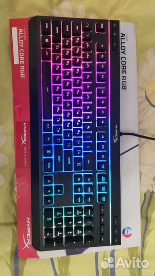 Игровая клавиатура hyperx alloy core rgb