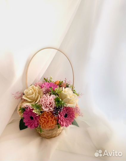 Букет из мыла