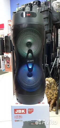 Портативная большая колонка JBK 58см Блютуз