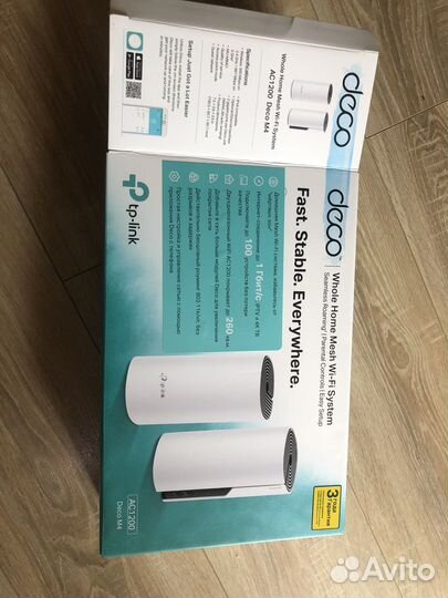 Mesh система Wi-Fi роутер TP-link Deco M4 AC1200