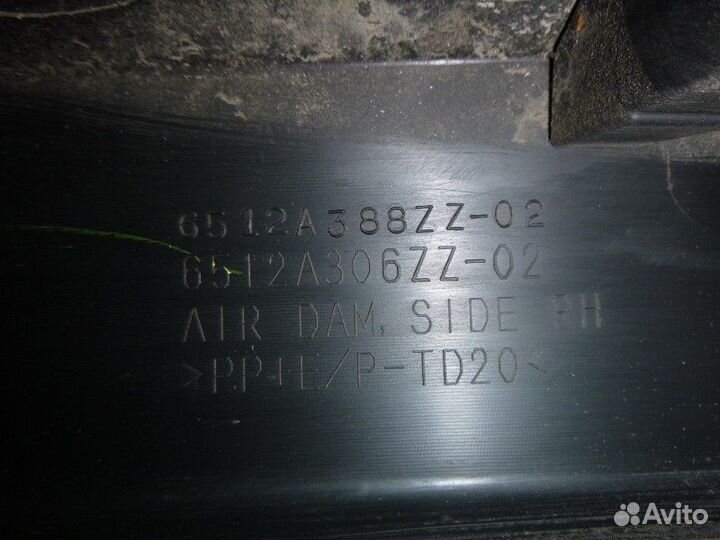 Накладка на порог правая mitsubishi ASX 2010