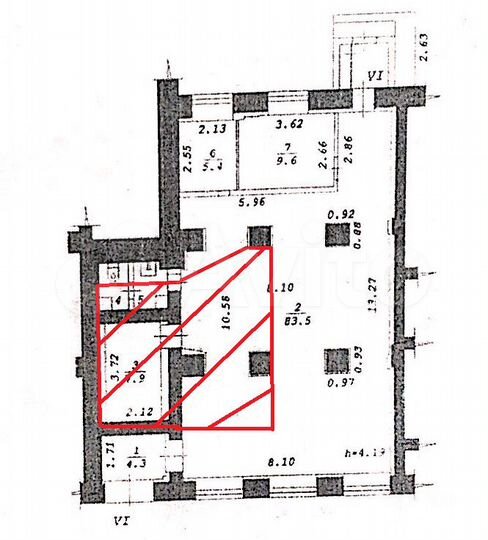 Торговая площадь, 25 м²
