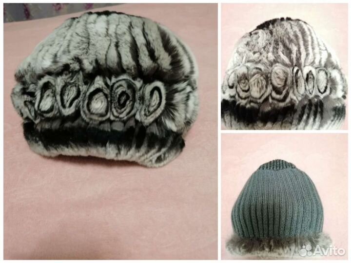 Шапка зимняя меховая женская