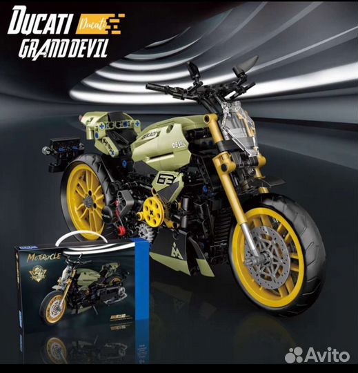 Лего Техник Мотоцикл Ducati Diavel (новый)