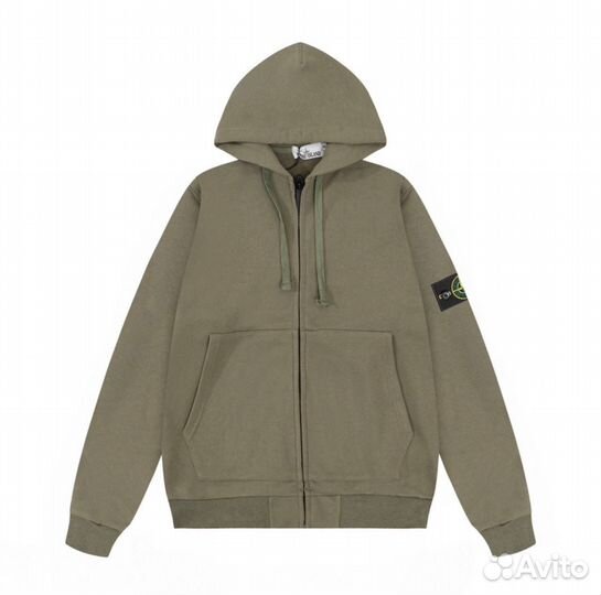 Зип худи stone island