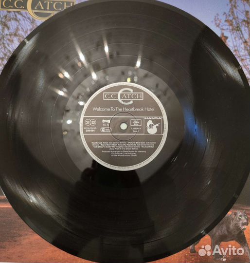 C.C.Catch 1986 Welcome To The Heartbreak Hotel LP
