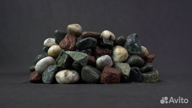 Банный камень Микс окат