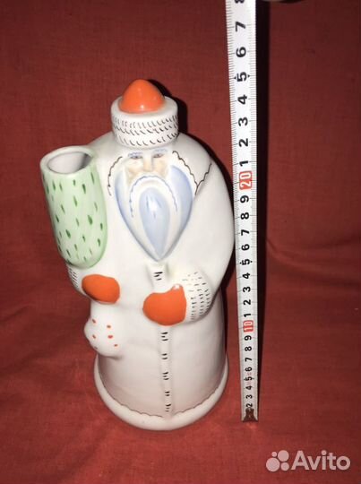 Статуэтка фарфор дед мороз