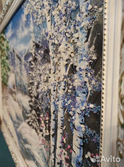 Картина из каменной крошки