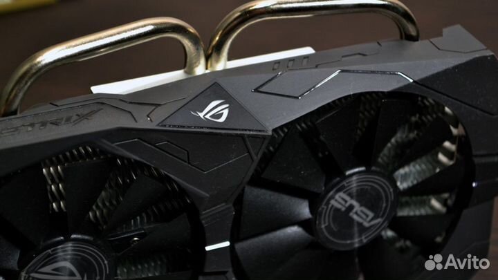 Видеокарта asus RX 460 strix 4 GB