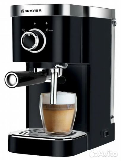 Кофеварка рожковая brayer