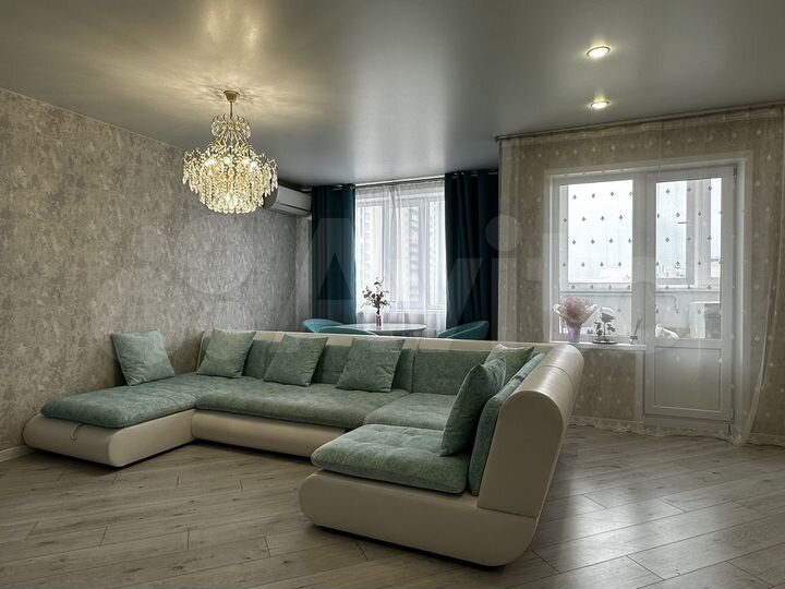 3-к. квартира, 94,5 м², 7/19 эт.