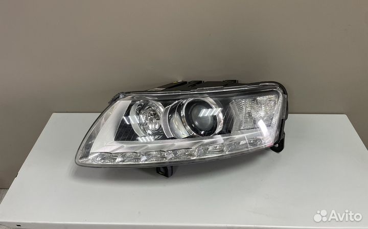 Фара левая ксенон адаптив Ауди А6 С6 Рестайлинг